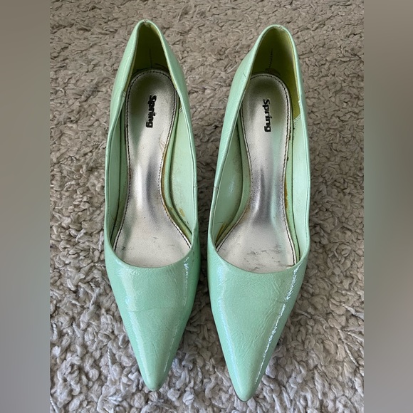 ✨Spring Teal Pumps 👠- Size 8.5 - Picture 2 of 6